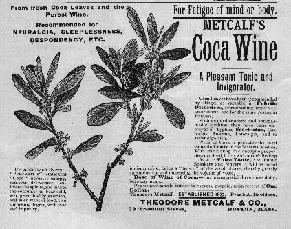 Coca wine advertisement